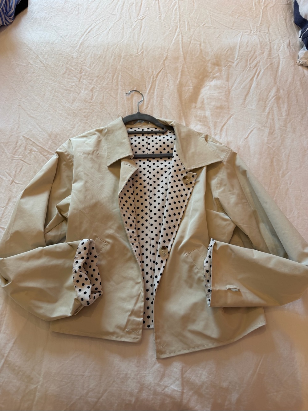Reversible mini trench — don’t know brand